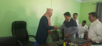 Welcome and Installation Program for the Newly Appointed Hospital Director of PUTH, Prof. Dr. Dhirendra Kumar Giri.