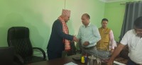 Welcome and Installation Program for the Newly Appointed Hospital Director of PUTH, Prof. Dr. Dhirendra Kumar Giri.