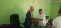 Welcome and Installation Program for the Newly Appointed Hospital Director of PUTH, Prof. Dr. Dhirendra Kumar Giri.