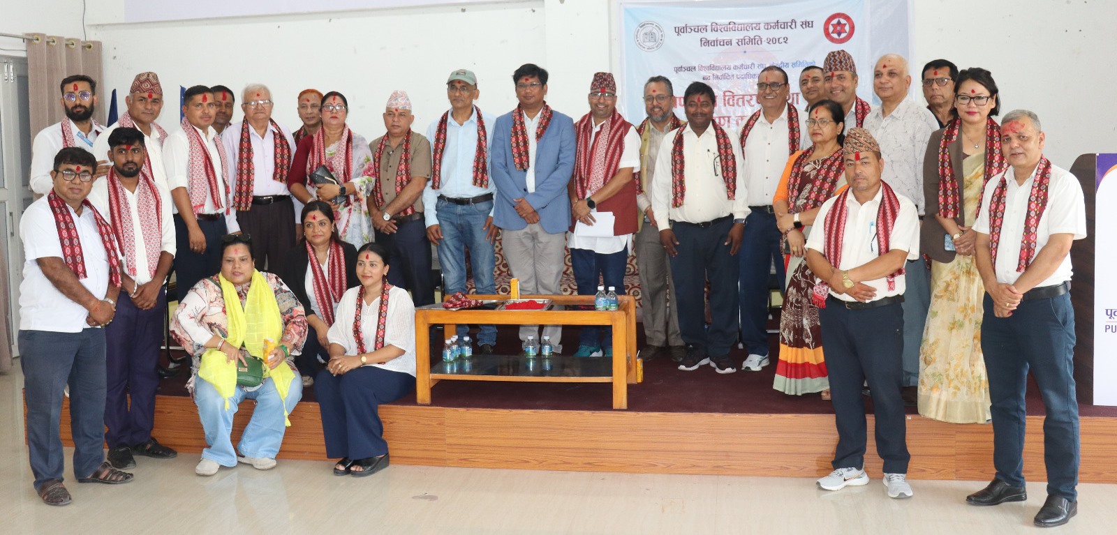 Oath Taking ceremony of PUEA Newly Elected Committee